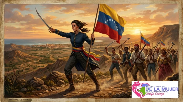 histórico momento de la insurrección en Coro